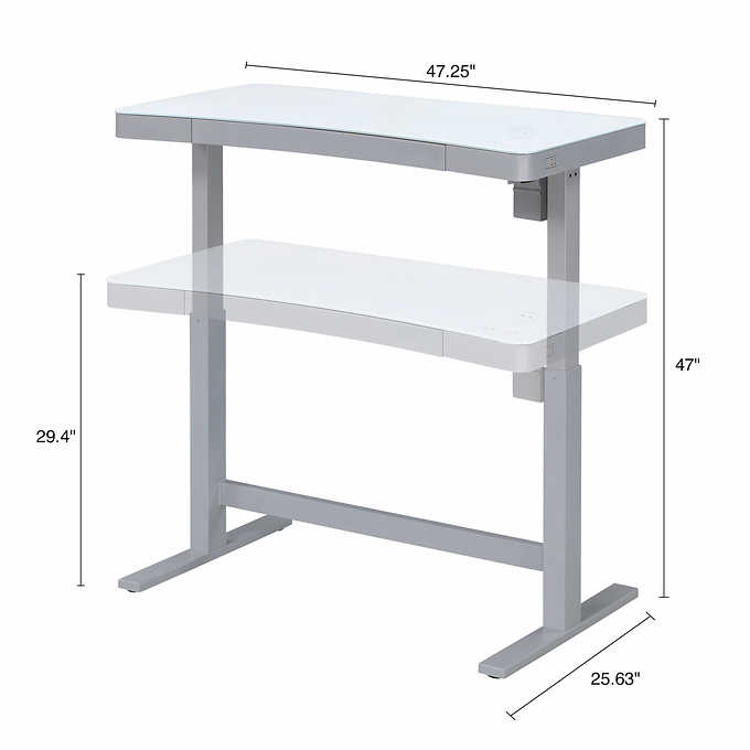 Tresanti desk whitee